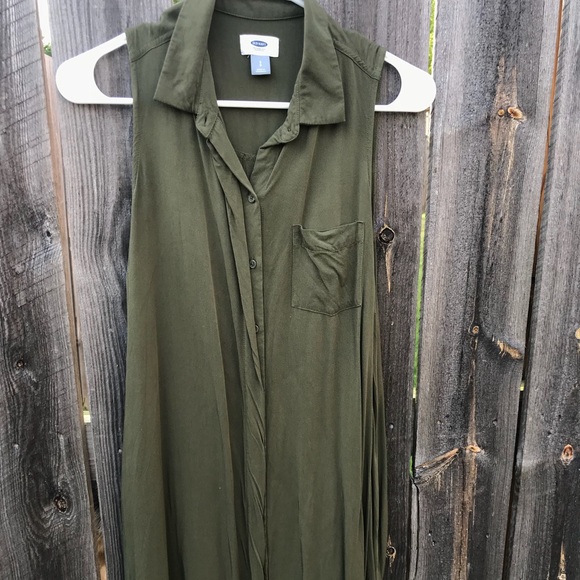 Old Navy Tops - Small Olive Green Old Navy Tunic Top